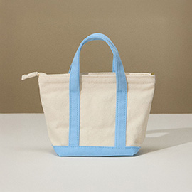 Mini Multi Purpose Compact Canvas Tote Bag