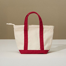 Mini Multi Purpose Compact Canvas Tote Bag