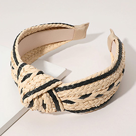 Raffia Knot Headband