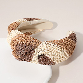 Raffia Knot Headband