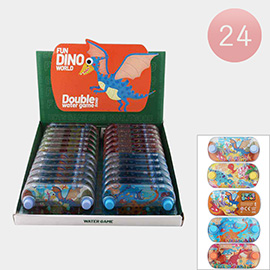 24PCS - Fun Dino World Double Water Game Toys