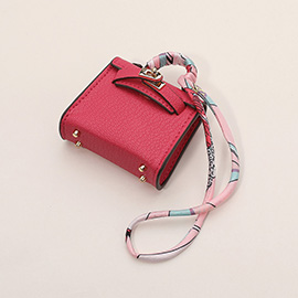 Faux Leather Mini Purse / Bag Charm