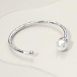 Pearl Tip Cuff Bracelet