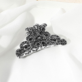 Stone Embellished Hair Claw Clip