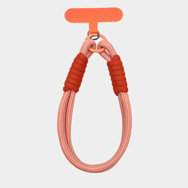 Candy Color Double Loop Phone Wrist Strap / Keychain