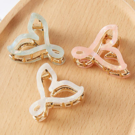 3PCS - Open Bow Hair Claw Clips