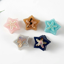 5PCS - Starfish Hair Claw Clips