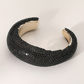 Bling Studded Cuff Bracelet