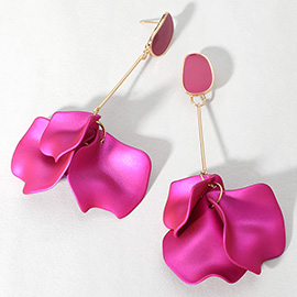 Petal Dropdown Dangle Earrings