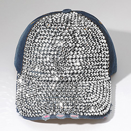 Bling Studded Glam Baseball Cap