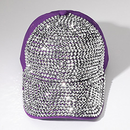 Bling Studded Glam Baseball Cap