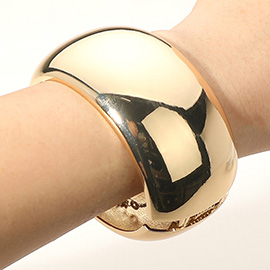 Metal Hinged Bangle Bracelet