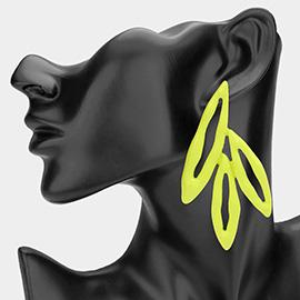 Bold Abstract Geometric Drop Earrings