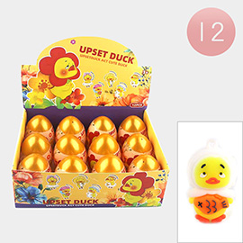 12PCS - Upset Duck Toy