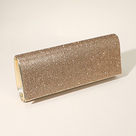 Bling Solid Evening Clutch / Crossbody Bag