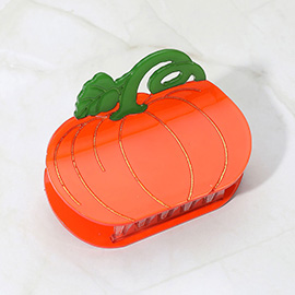 Pumpkin Hair Claw Clip